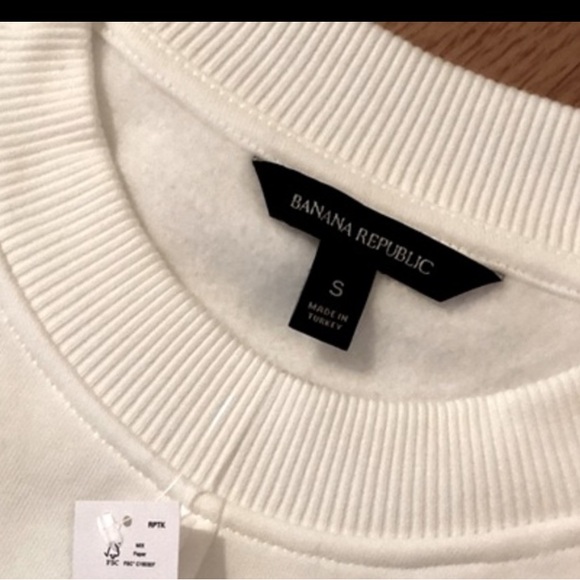 NWT BANANA REPUBLIC CLOUD FLEECE DOLMAN SLEEVE SWEATSHIRT - UPSCALE CASUAL! - Picture 2 of 10